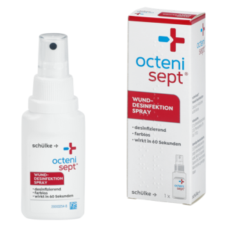 Octenisept sårdesinfeksjon 50 ml - spray - Salongutstyr