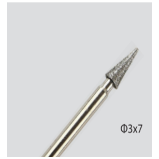 Drillbit diamant ø3x7